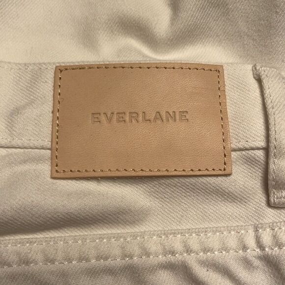 Everlane Women’s The 90s Cheeky Straight Jean in bone Size 25 NWT - Picture 15 of 16